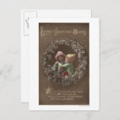 Little Kids Embracing Postkarte (Vorne/Hinten)