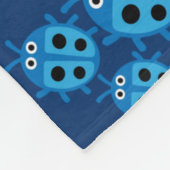 Little Kids Ladybird Ladybug Fleecedecke (Ecke)