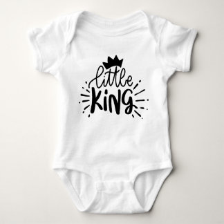 Little King Funny Spaß Bodysuits One Pieces