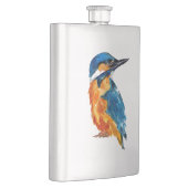 Little Kingfisher Bird Flachmann (Rechts)