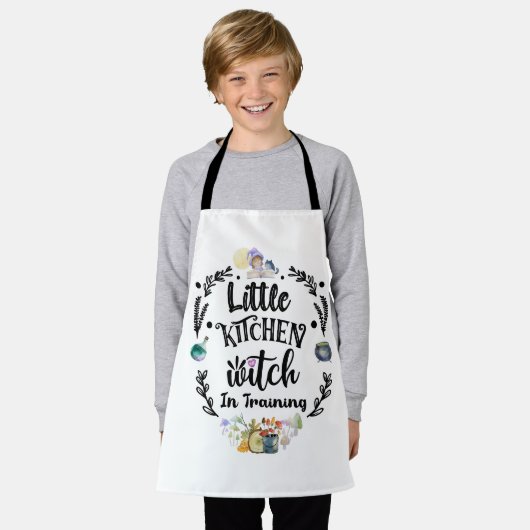 Little Kitchen Hexe in der Schürze (Getragen)