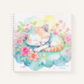 Little Kitten Bullet Journal Notizbuch (Vorderseite)