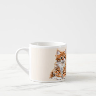 Little Kitten Espresso Cup Espressotasse
