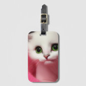 Little Kitten Gepäckanhänger (Vorderseite Vertikal)