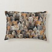 Little Kittens Parade Dekokissen (Rückseite)