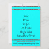 Little Kitty Annual Family Niedlich Weihnachten Pa Einladung (Rückseite)