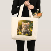 Little Kitty Liebe: Niedlich Tote Tasche (Vorderseite (Produkt))