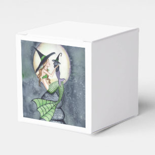 Little Kitty Mermaid Hexe Favor Box von Grimshaw Geschenkschachtel