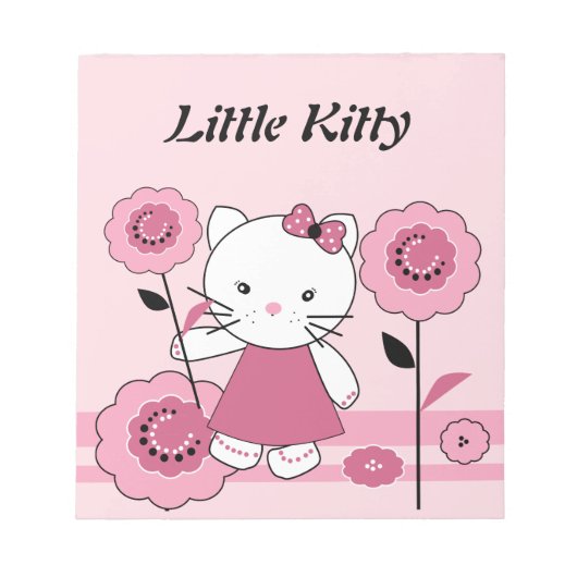 Little Kitty Notizblock (Vorderseite)