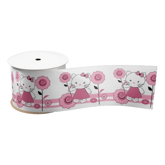 Little Kitty Satinband (Spule)