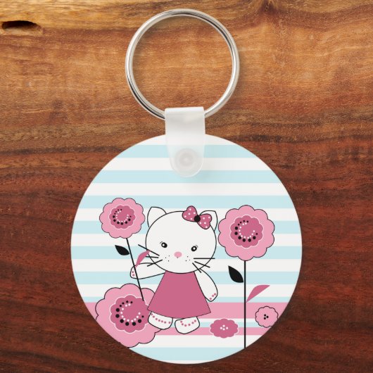 Little Kitty Schlüsselanhänger (Rückseite)