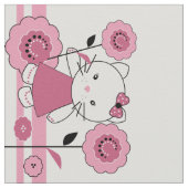 Little Kitty Stoff (Nahaufnahme)