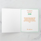 Little Kitty Weihnachtskarte Karte (Innenseite)