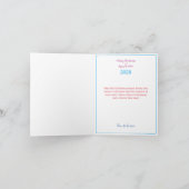 Little Kitty Weihnachtskarte Karte (Innenseite)