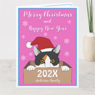 Little Kitty Weihnachtskarte Karte