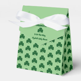Little Kleeblatt St Patrick's Day Baby Shower Geschenkschachtel