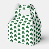 Little Kleeblatt St Patrick's Day Baby Shower Geschenkschachtel (Rückseite)