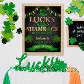 Little Kleeblatt St. Patrick's Day Baby Shower Poster