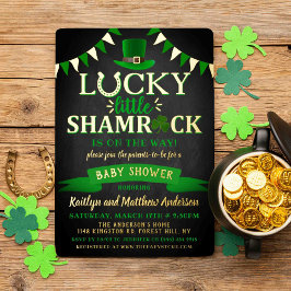 Little Kleeblatt St. Patrick's Day Baby Shower Rea Folieneinladung