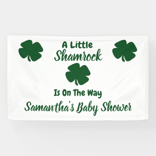 Little Kleeblatt St Patrick's Day Banner (Horizontal)