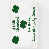 Little Kleeblatt St Patrick's Day Banner (Vertikal)