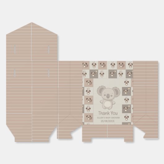 Little Koala Bliss Geschenkschachtel (Ungefaltet)