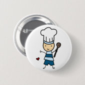 Little Koch Boy Button (Vorne & Hinten)