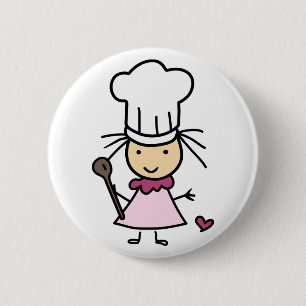 Little Koch Girl Button