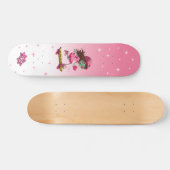 Little L Zombie Girl Skateboard (Horizontal)