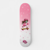 Little L Zombie Girl Skateboard (Vorne)