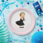 Little Lady Baby Dusche Pappteller (Party)