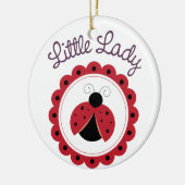 Little Lady Keramik Ornament (Links)