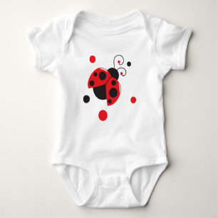 Little Lady Ladybug Baby Strampler