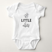 Little Lady Ladybug Baby Strampler (Vorderseite)