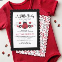Little Lady Ladybug Babydusche