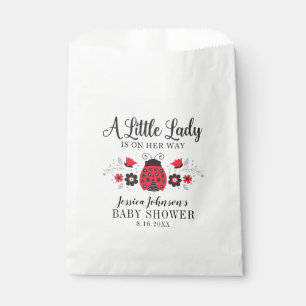 Little Lady Ladybug Girl Babydusche Geschenktütchen