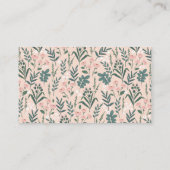 Little Lady Ladybug Rose Windelnklatschein Begleitkarte (Rückseite)