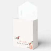 Little Lady Ladybug Roses Girl Baby Shower Geschenkschachtel (Geöffnet)