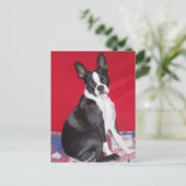 Little Lady Lola bug Postkarte (Stehend Vorderseite)