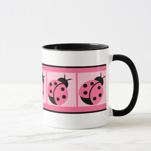 Little Ladybug Banded Coffee Tasse (Rechts)