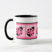 Little Ladybug Banded Coffee Tasse (Links)