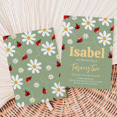 Little Ladybug Birthday Einladung