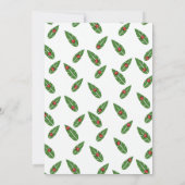 Little Ladybug Birthday Party Einladung (Rückseite)