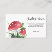 Little Ladybug - Duschkarte anzeigen Begleitkarte (Vorderseite)