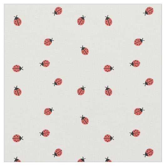 Little Ladybug Fabric Stoff (Nahaufnahme)