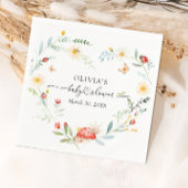 Little Ladybug Garden Babydusche Papier Napkin Serviette