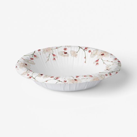 Little Ladybug Girl Vintag Pappteller (Gewinkelt)