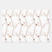 Little Ladybug Pattern Boho Geschenkpapier Set (Vorderseite)