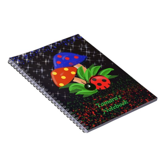 Little Ladybug Spiral Notebook Notizblock (Rechte Seite)