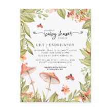 Little Ladybug | Spring Baby Shower Einladung